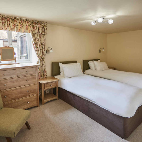 Valley View Farm Cottages Twin/Superking Ground floor bedroom 