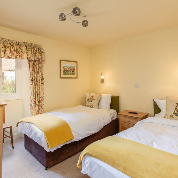 Valley View Farm Cottages, Holt Cottage Ground floor bedroom 